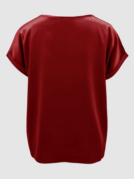 Round Neck Short Sleeve T-Shirt