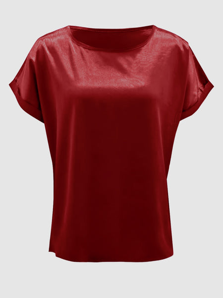 Round Neck Short Sleeve T-Shirt