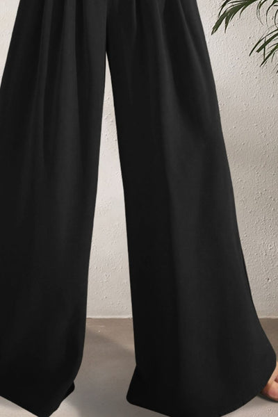 High Waist Wide Leg Pants