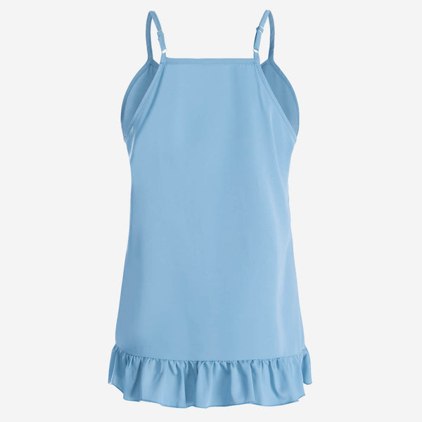 Ruffled V-Neck Cami