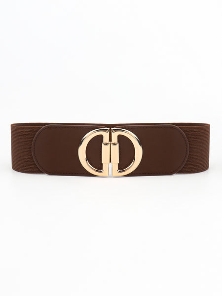 D Buckle Elastic Belt