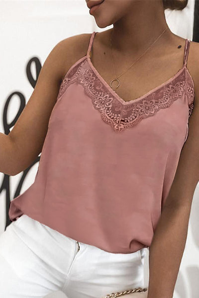 Lace Detail Tank Top