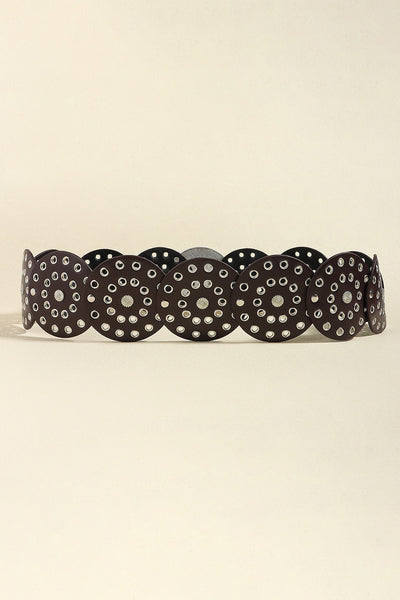 Vintage PU Leather Wide Belt