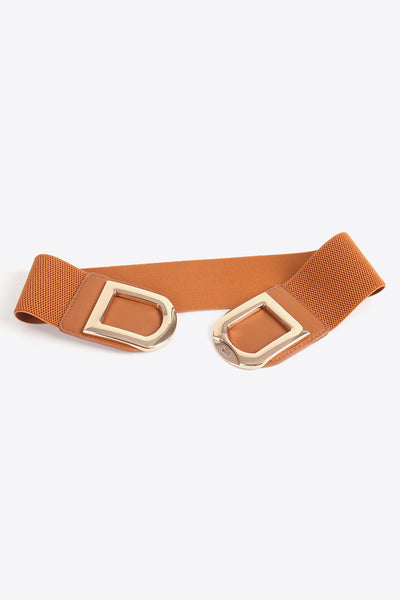 Double D Buckle PU Belt