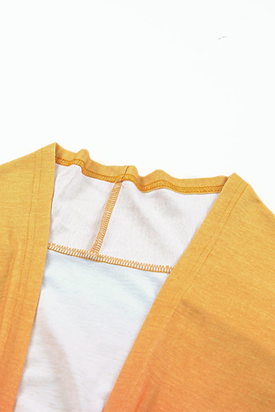 Gradient Open Front Longline Top