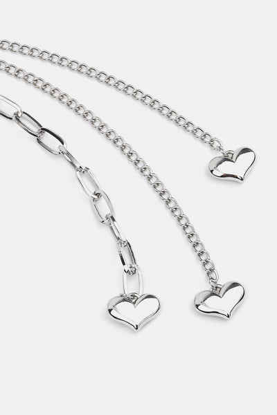 CCB Bead Heart Charm Belt