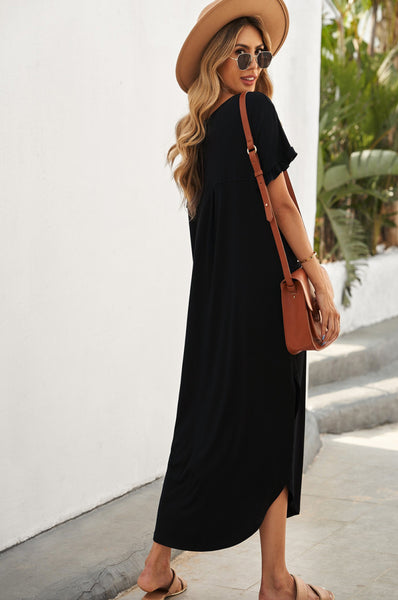 Maxi Dress with Slits