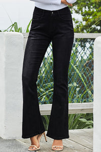 High Rise Flare Skinny Jeans